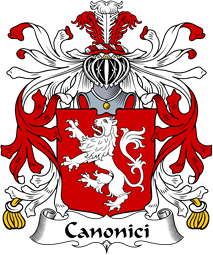 Italian Coat of Arms for Canonici