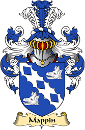 English Coat of Arms (v.23) for the family Mappin