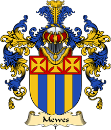 English Family Coat of Arms (v.25) Mewes