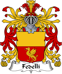 Italian Coat of Arms for Fedelli