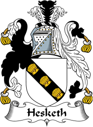 English Coat of Arms for the family Hesketh