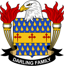 Coat of arms used by the Darling family in the United States of America