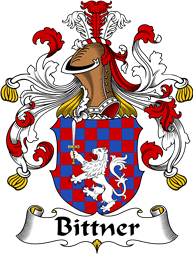 German Wappen Coat of Arms for Bittner