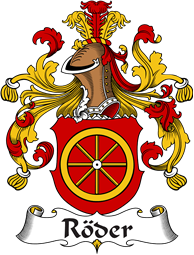 German Wappen Coat of Arms for Röder