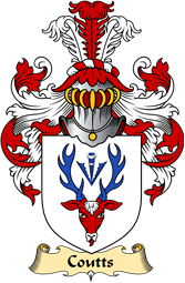 Scottish Family Coat of Arms (v.23) for Coutts