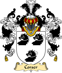 Scottish Family Coat of Arms (v.25) Corser
