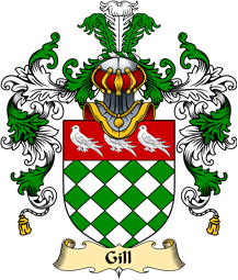 Scottish Family Coat of Arms (v.25) Gill