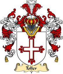 English Family Coat of Arms (v.25) Toler or Toller