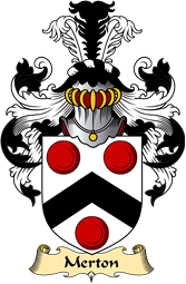 Scottish Family Coat of Arms (v.23) for Mertoun or Merton