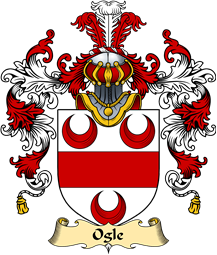 English Family Coat of Arms (v.25) Ogle