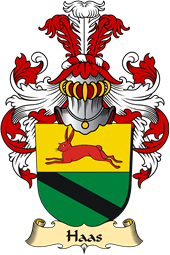 v.23 Coat of Family Arms from Germany for Haas