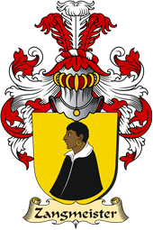 v.23 Coat of Family Arms from Germany for Zangmeister