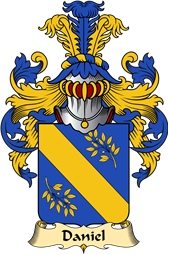 French Family Coat of Arms (v.23) for Daniel