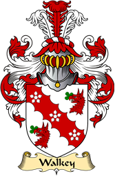 English Coat of Arms (v.23) for the family Walkey