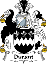 English Coat of Arms for the family Durant