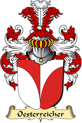 v.23 Coat of Family Arms from Germany for Oesterreicher