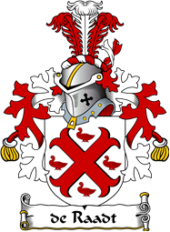 Dutch Coat of Arms for de Raadt