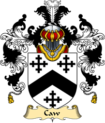 Scottish Family Coat of Arms (v.25) Caw