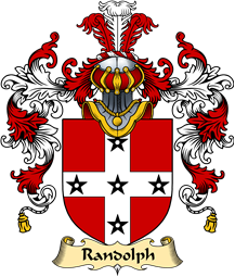 English Family Coat of Arms (v.25) Randolph