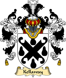 English Family Coat of Arms (v.25) Kellaway or Kelloway