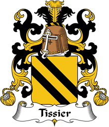 Coat of Arms from France for Tissier