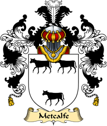 English Family Coat of Arms (v.25) Metcalfe