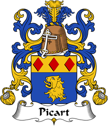 Coat of Arms from France for Picart