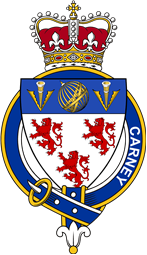 Families of Britain Coat of Arms Badge for: Carney (Ireland)