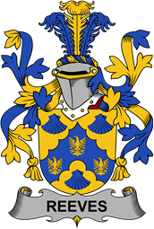 Irish Coat of Arms for Reeves