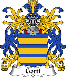 Italian Coat of Arms for Gotti