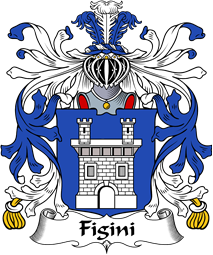 Italian Coat of Arms for Figini