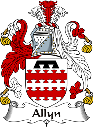 Irish Coat of Arms for Allyn