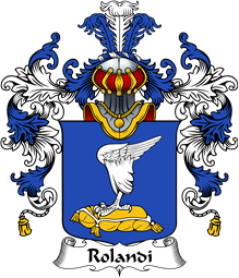 Italian Family Coat of Arms (v.25b) Rolandi
