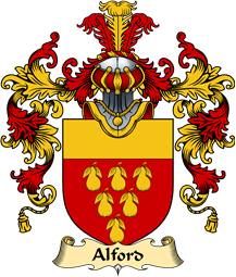 English Family Coat of Arms (v.25) Alford