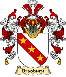 English Family Coat of Arms (v.25) Bradburn(e)
