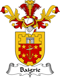 Coat of Arms from Scotland for Baigrie