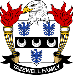 Coat of arms used by the Tazewell family in the United States of America