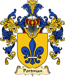 English Family Coat of Arms (v.25) Portman