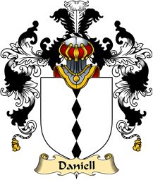 English Family Coat of Arms (v.25) Daniell