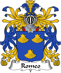 Italian Coat of Arms for Romeo