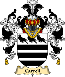 English Family Coat of Arms (v.25) Carrell