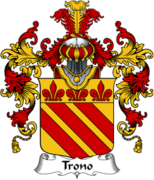 Italian Family Coat of Arms (v.25b) Trono