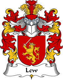 Polish Coat of Arms for Lew I