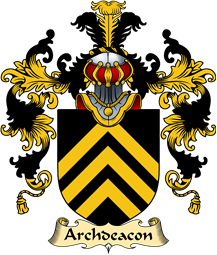 English Family Coat of Arms (v.25) Archdeacon
