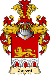 French Family Coat of Arms (v.23) for Pont (du)