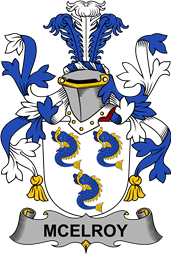 Irish Coat of Arms for McElroy or Gilroy