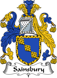 English Coat of Arms for the family Sainsbury