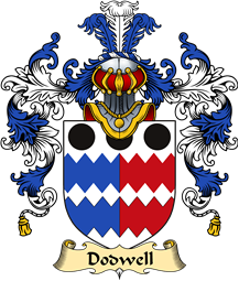Irish Family Coat of Arms (v.25a) Dodwell