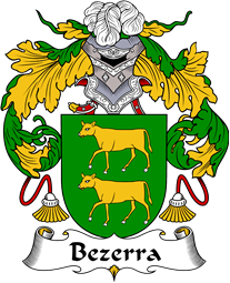 Portuguese Coat of Arms for Bezerra