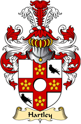 English Coat of Arms (v.23) for the family Hartley